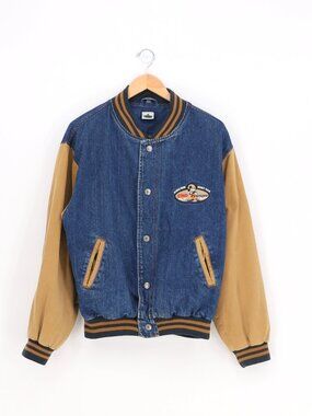 Disney Vintage Team Varsity Bomber Jacket Size M